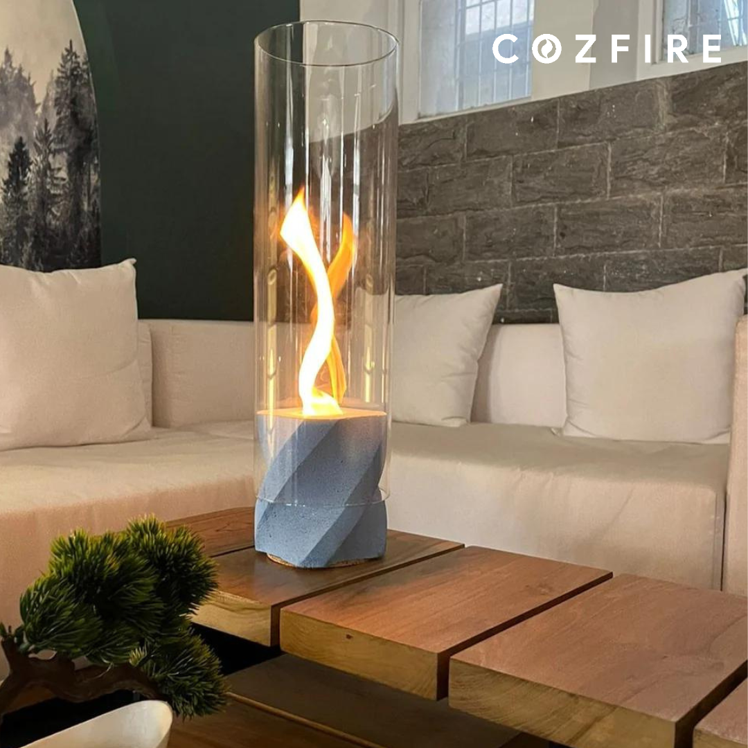 Cozfire - Dancing Fire Lamp + Glass - Cozfire