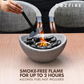 Cozfire Tabletop Fire Pit Curve Bowl - Portable Fireplace for Indoors & Outdoors - Cozfire