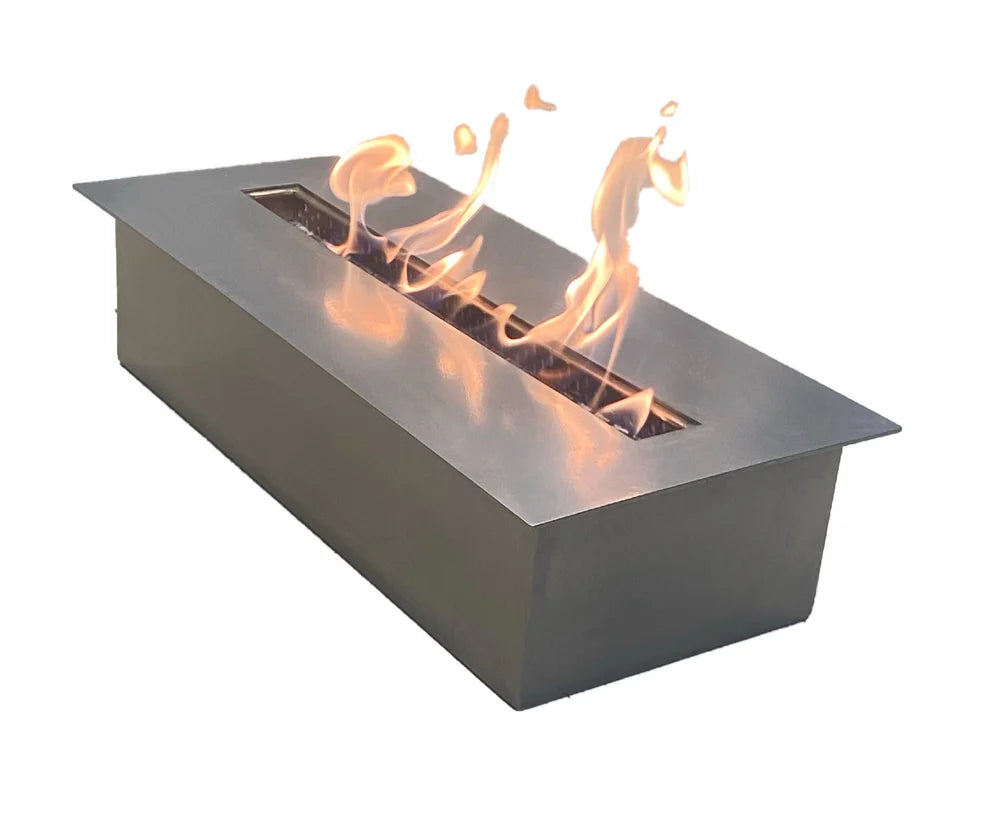 Cozfire Rectangular Steel Blaze Fireplace for Indoors and Outdoors (Customizable) - Cozfire