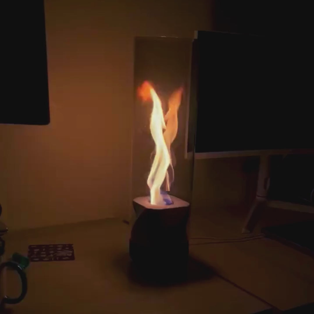 Dancing flame online lamp